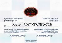 Certyfikat uczestnictwa