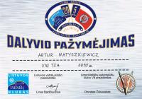 Certyfikat uczestnictwa