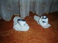 Dominkowe skarpety stojące w kącie ;-)