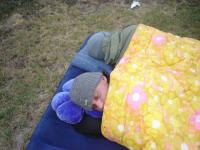 fot.Artek - tak spał Wojtek z Dominikiem ;)