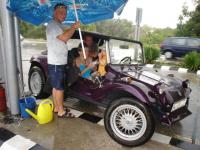 fot.Artek - wypad na obiad..deszczyk nas zaskoczył..;)