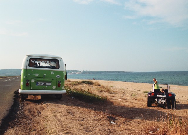 fot.Artek(Canon) - w drodze powrotnej postój na plaży