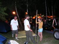 wielkie składanie namiotu