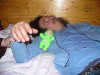 Artek i jego zabaweczka ;-)