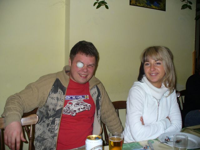 coś się w oczko stało ??